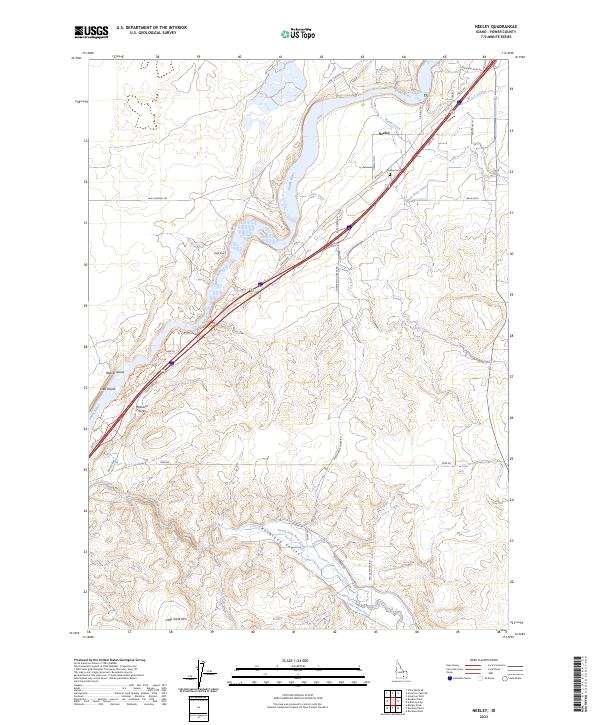 Neeley, ID — USGS 7.5-minute topo (2023)