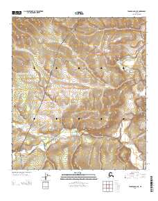 Tanacross D-3 NE, AK — USGS 7.5-minute topo (2013)