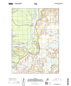 Russian Mission B-5 SE, AK — USGS 7.5-minute topo (2017)