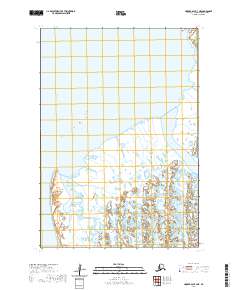 Hooper Bay B-3 NE, AK — USGS 7.5-minute topo (2020)