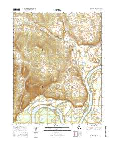 Hughes B-1 NW, AK — USGS 7.5-minute topo (2016)