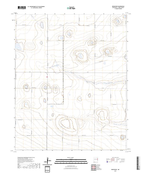 Broadview, NM — USGS 7.5-minute topo (2023)
