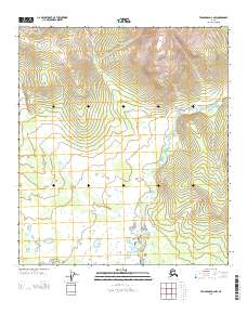 Tanacross D-4 NW, AK — USGS 7.5-minute topo (2013)
