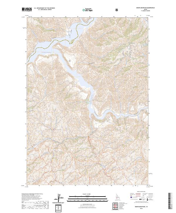 Grape Mountain, ID — USGS 7.5-minute topo (2024)