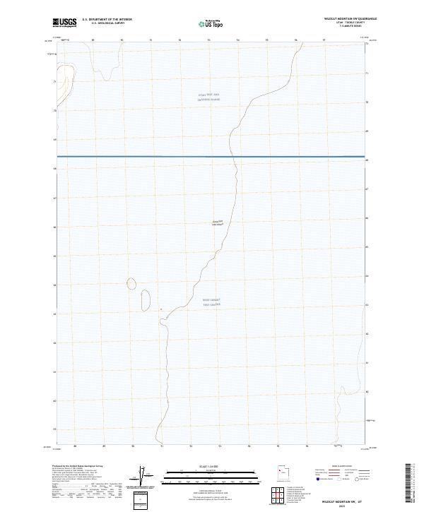 Wildcat Mountain SW, UT — USGS 7.5-minute topo (2023)