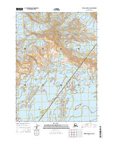 Bering Glacier B-7 NE, AK — USGS 7.5-minute topo (2014)