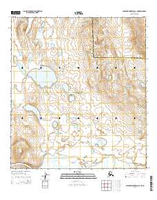 Misheguk Mountain A-2 NE, AK — USGS 7.5-minute topo (2015)