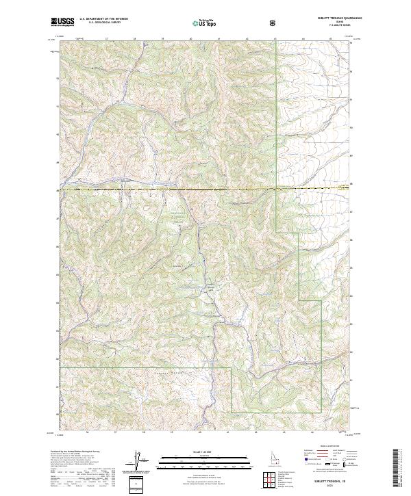 Sublett Troughs, ID — USGS 7.5-minute topo (2023)