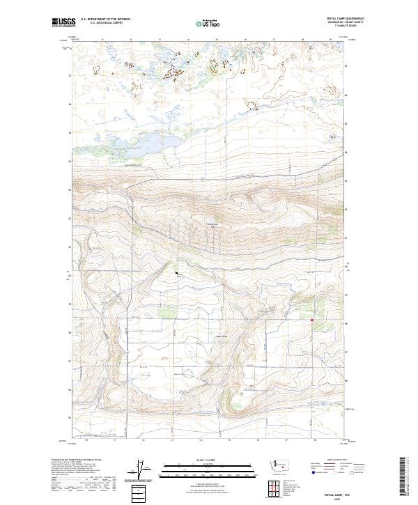 Royal Camp, WA — USGS 7.5-minute topo (2023)