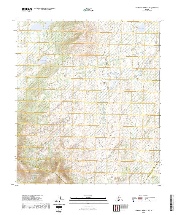 Kantishna River A-3 SW, AK — USGS 7.5-minute topo (2024)