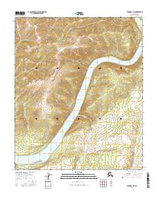 Tanana B-3 SE, AK — USGS 7.5-minute topo (2016)
