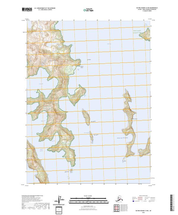 Blying Sound C-8 NE, AK — USGS 7.5-minute topo (2024)