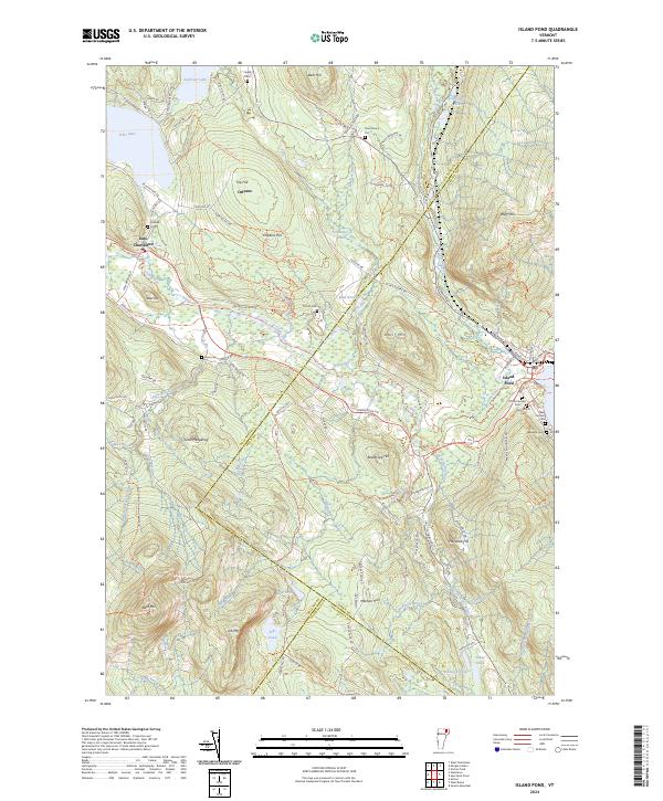 Island Pond, VT — USGS 7.5-minute topo (2024)