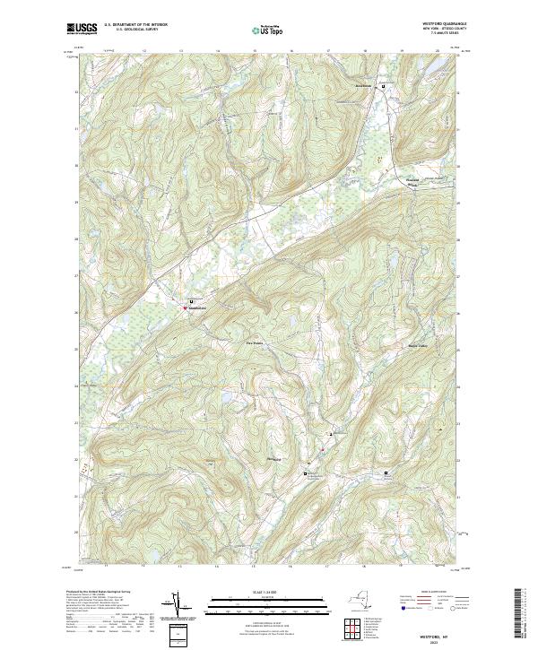 Westford, NY — USGS 7.5-minute topo (2023)