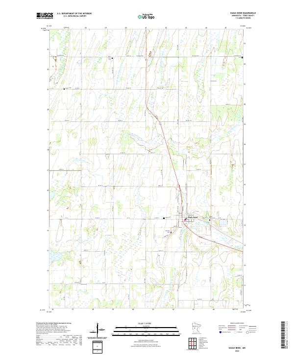 Eagle Bend, MN — USGS 7.5-minute topo (2022)
