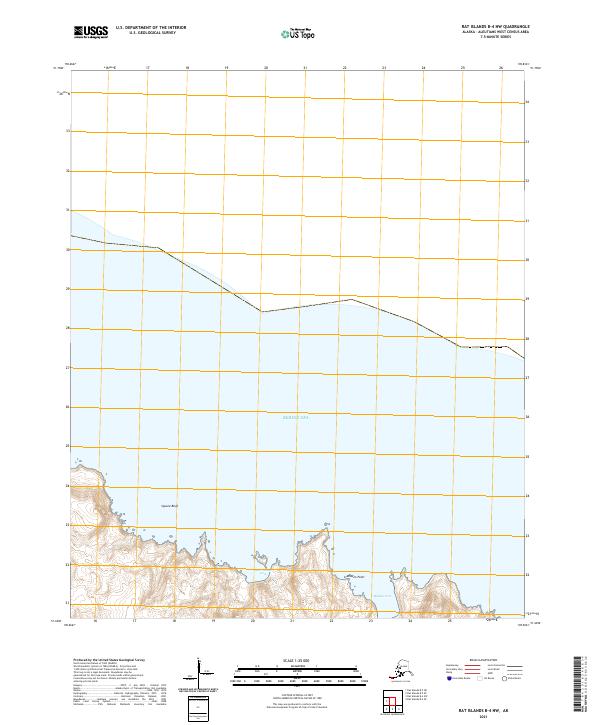 Rat Islands B-4 NW, AK — USGS 7.5-minute topo (2021)