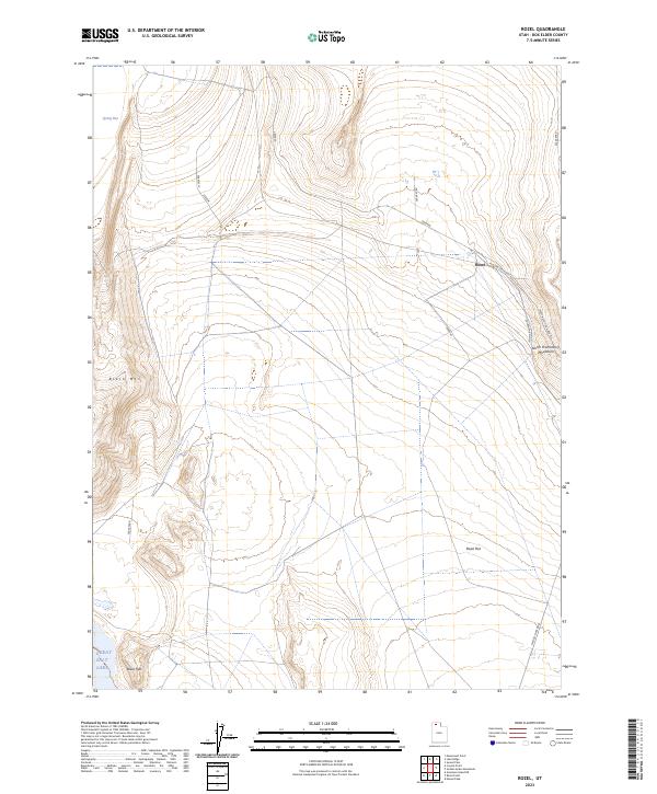 Rozel, UT — USGS 7.5-minute topo (2023)