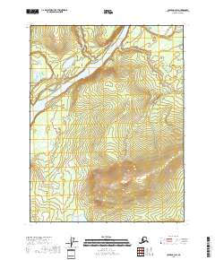 Coleen A-3 SW, AK — USGS 7.5-minute topo (2018)