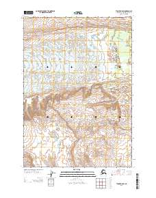 Tyonek B-5 SW, AK — USGS 7.5-minute topo (2013)
