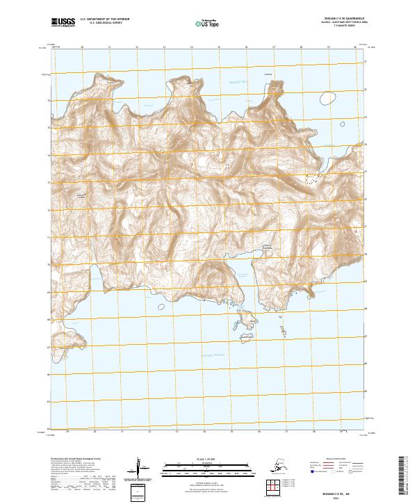 Seguam C-5 SE, AK — USGS 7.5-minute topo (2021)