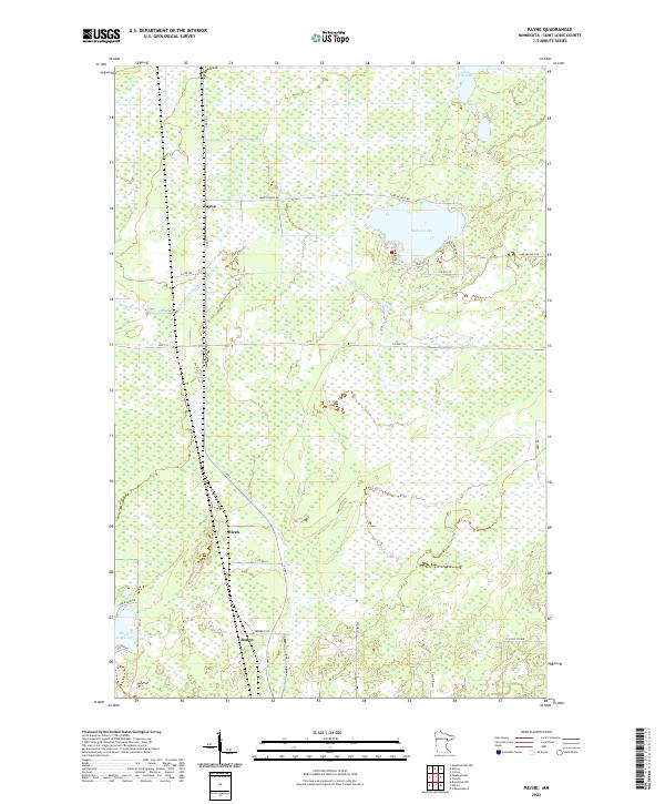 Payne, MN — USGS 7.5-minute topo (2022)