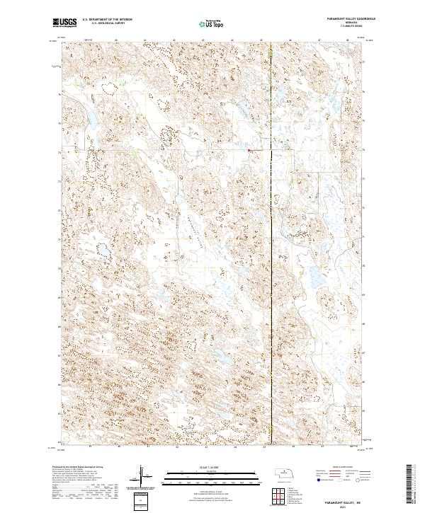 Paramount Valley, NE — USGS 7.5-minute topo (2021)