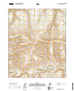 Lookout Ridge C-4 NE, AK — USGS 7.5-minute topo (2020)