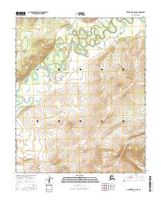 Melozitna B-3 NW, AK — USGS 7.5-minute topo (2016)