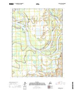 Bethel D-7 SW, AK — USGS 7.5-minute topo (2017)