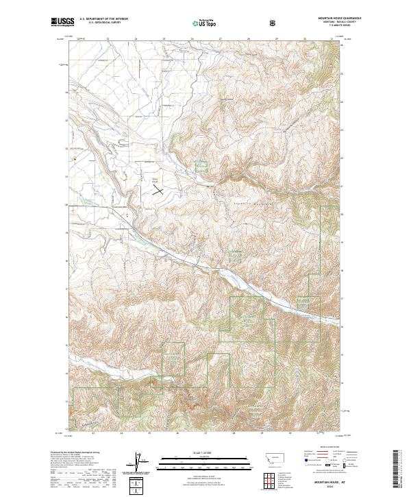 Mountain House, MT — USGS 7.5-minute topo (2024)