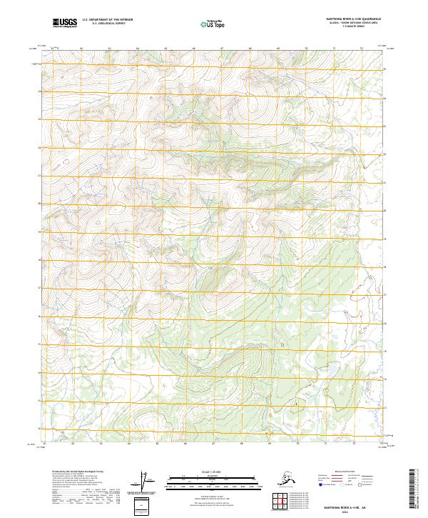 Kantishna River A-4 NE, AK — USGS 7.5-minute topo (2024)