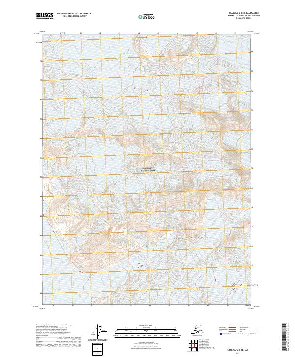 Skagway A-8 SE, AK — USGS 7.5-minute topo (2021)