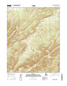 Bettles A-5 SW, AK — USGS 7.5-minute topo (2016)