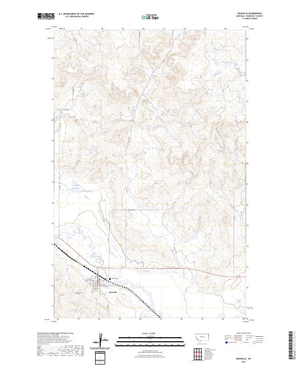 Bainville, MT — USGS 7.5-minute topo (2024)