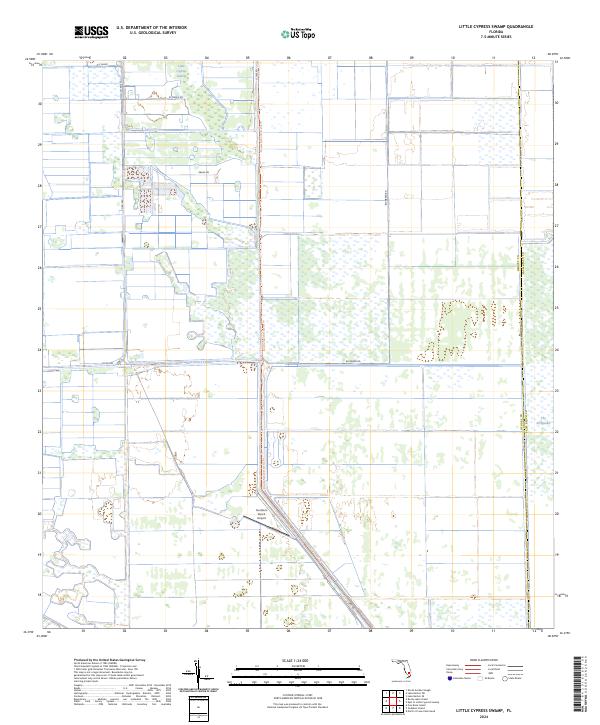 Little Cypress Swamp, FL — USGS 7.5-minute topo (2024)
