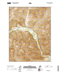 Coleen D-6 SW, AK — USGS 7.5-minute topo (2018)