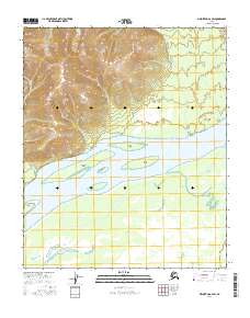 Melozitna A-2 SW, AK — USGS 7.5-minute topo (2016)