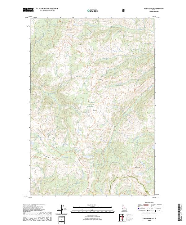 Stripe Mountain, ID — USGS 7.5-minute topo (2024)
