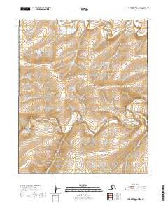 Lookout Ridge C-3 SW, AK — USGS 7.5-minute topo (2020)