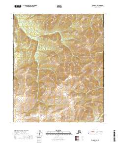 Tanana B-1 SW, AK — USGS 7.5-minute topo (2017)