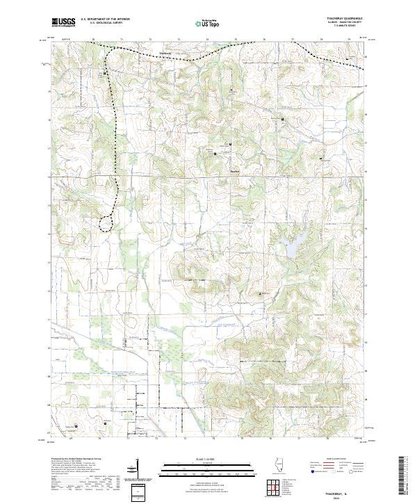 Thackeray, IL — USGS 7.5-minute topo (2024)