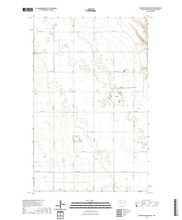 Mouse River Park SW, ND — USGS 7.5-minute topo (2024)