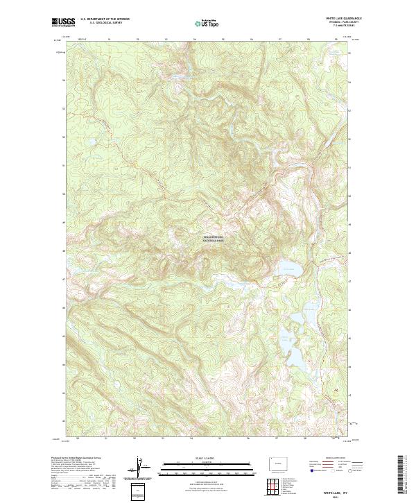 White Lake, WY — USGS 7.5-minute topo (2021)