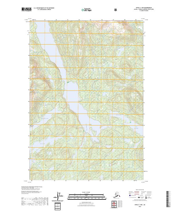 Sitka C-1 NW, AK — USGS 7.5-minute topo (2024)