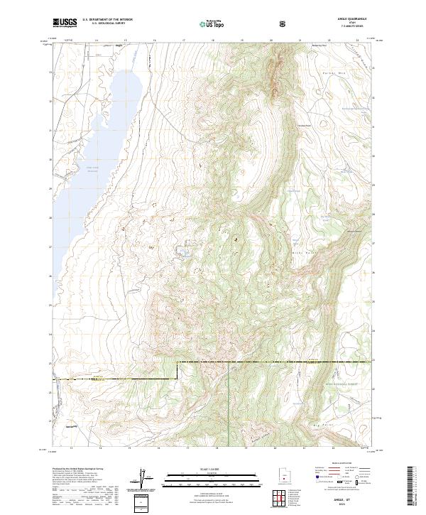 Angle, UT — USGS 7.5-minute topo (2023)