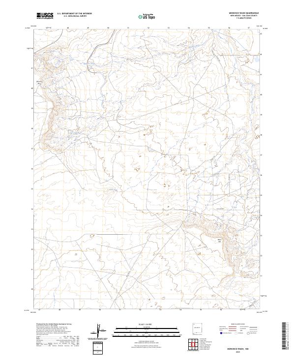 Moncisco Wash, NM — USGS 7.5-minute topo (2023)