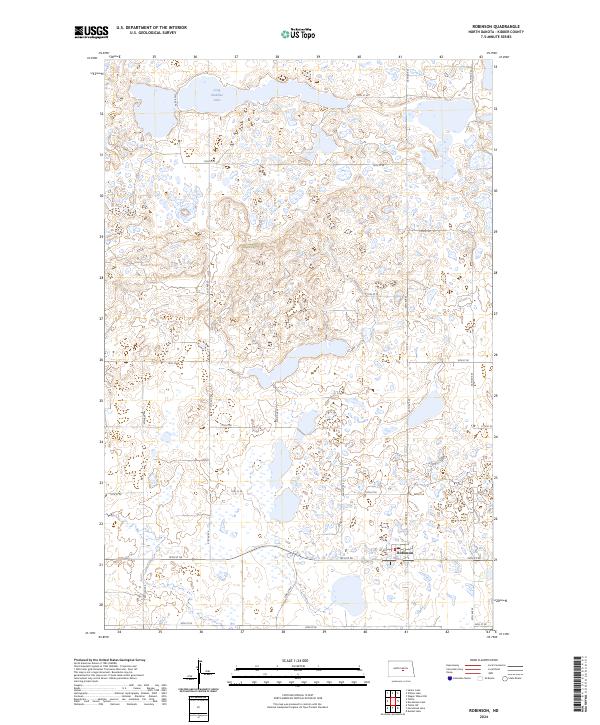 Robinson, ND — USGS 7.5-minute topo (2024)