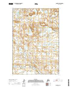 Naknek B-2 SW, AK — USGS 7.5-minute topo (2019)