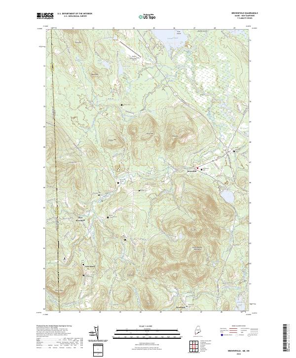 Brownfield, ME-NH — USGS 7.5-minute topo (2024)