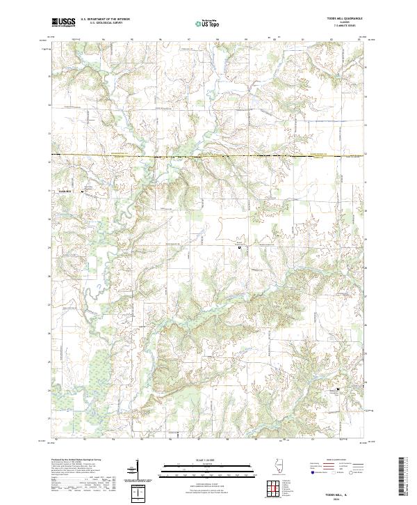 Todds Mill, IL — USGS 7.5-minute topo (2024)